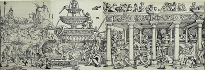 Fountain of Youth and Bathhouse by Hans Sebald Beham